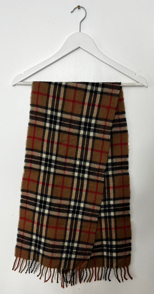 Wool Tartan Scarf