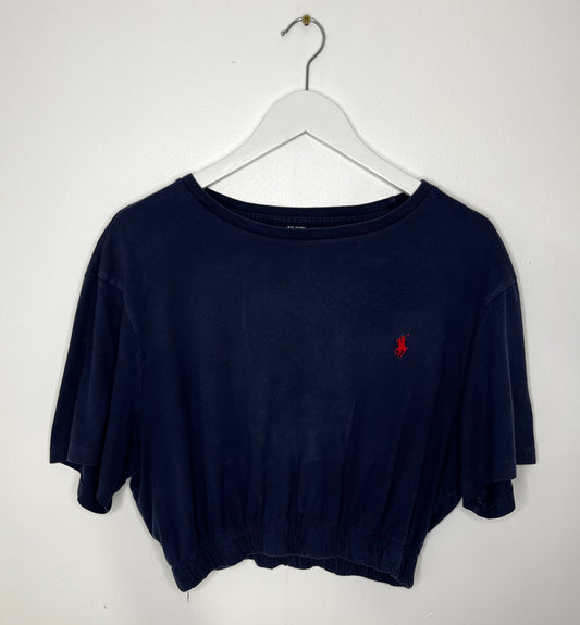 Cropped Navy Ralph Lauren Top