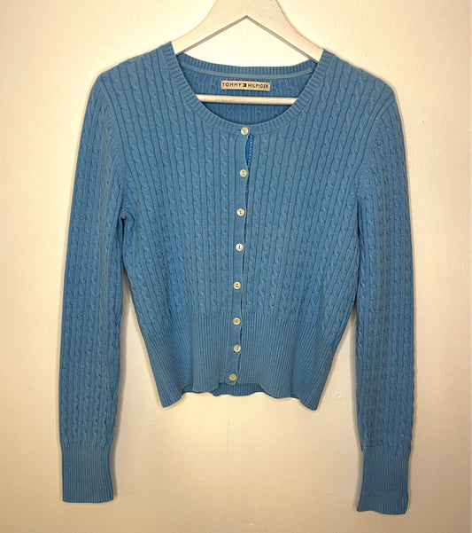 Blue Tommy Hilfiger Cardigan