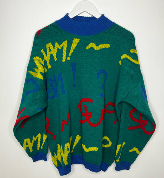 Colourful WAM Vintage Jumper