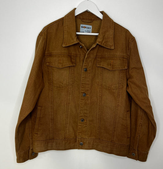 Vintage Tan Denim Jacket