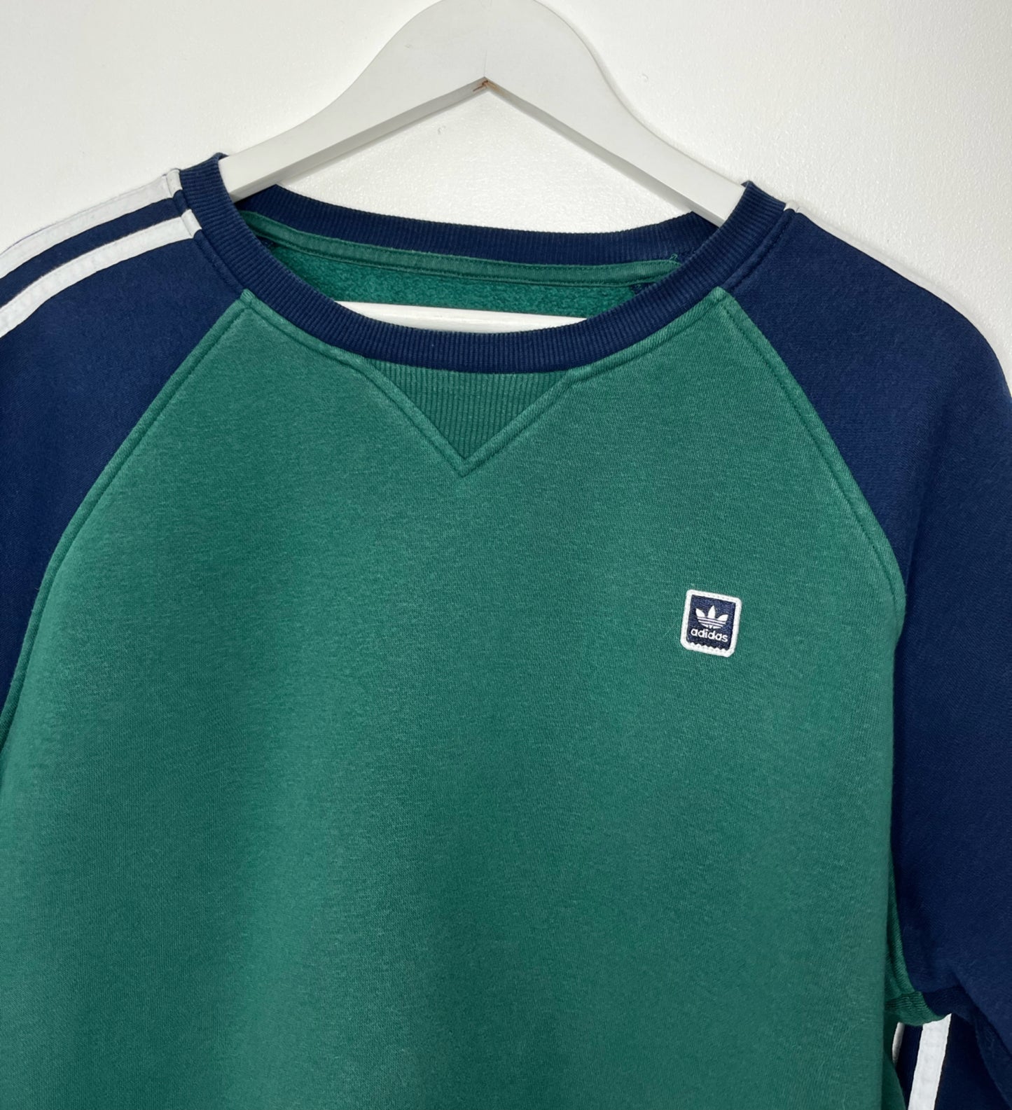 Green Navy Adidas Jumper