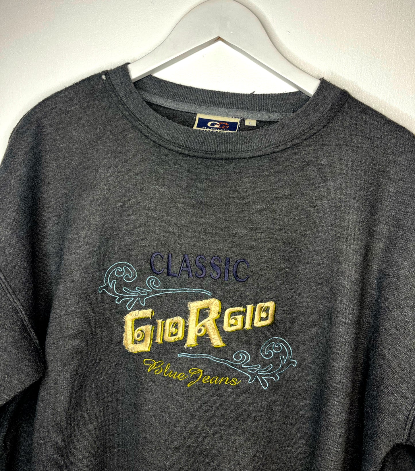 Grey Giorgio Crew Neck