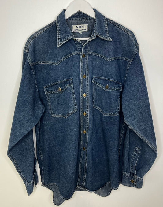 Dark Denim Vintage Shirt