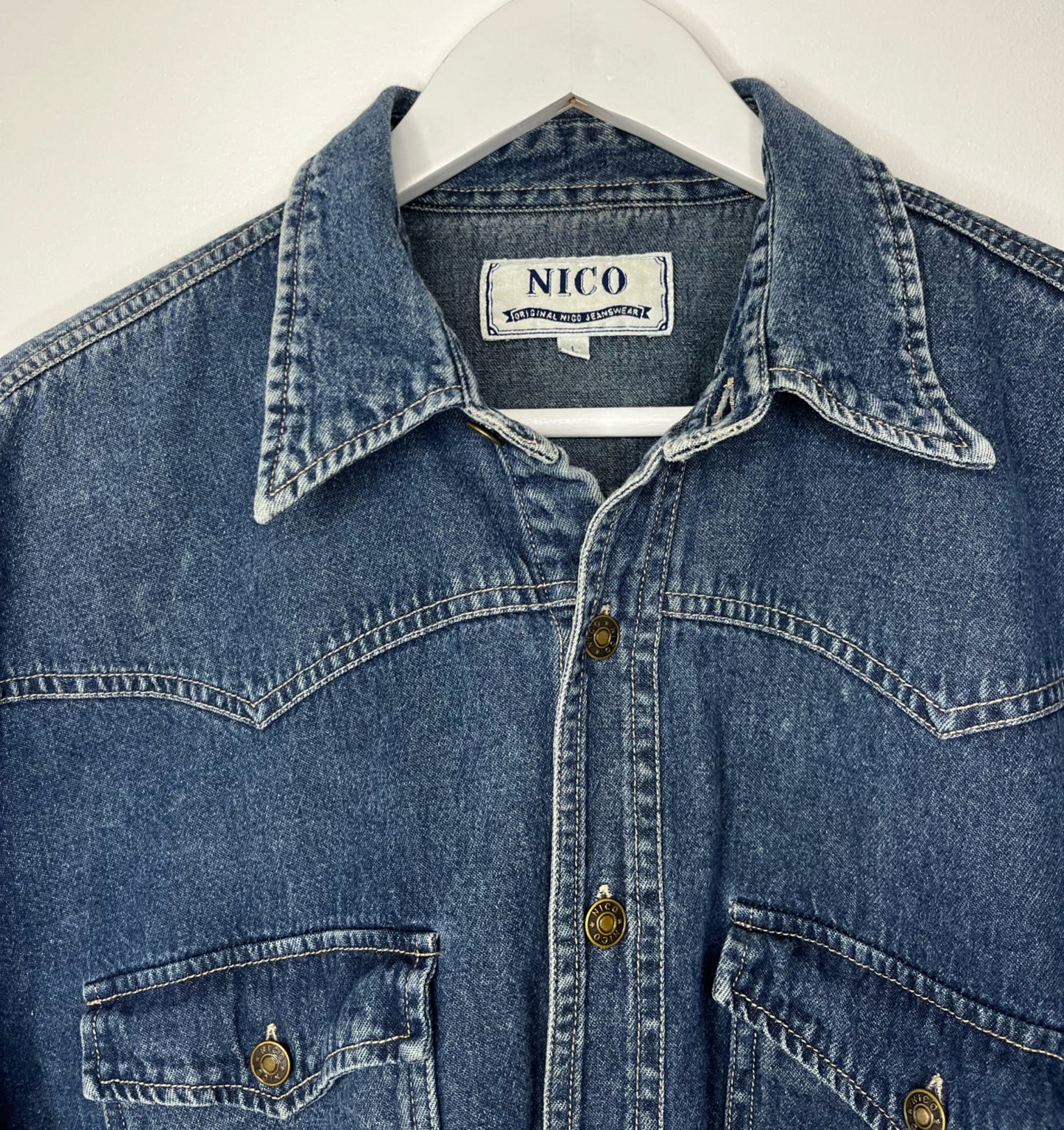 Dark Denim Vintage Shirt