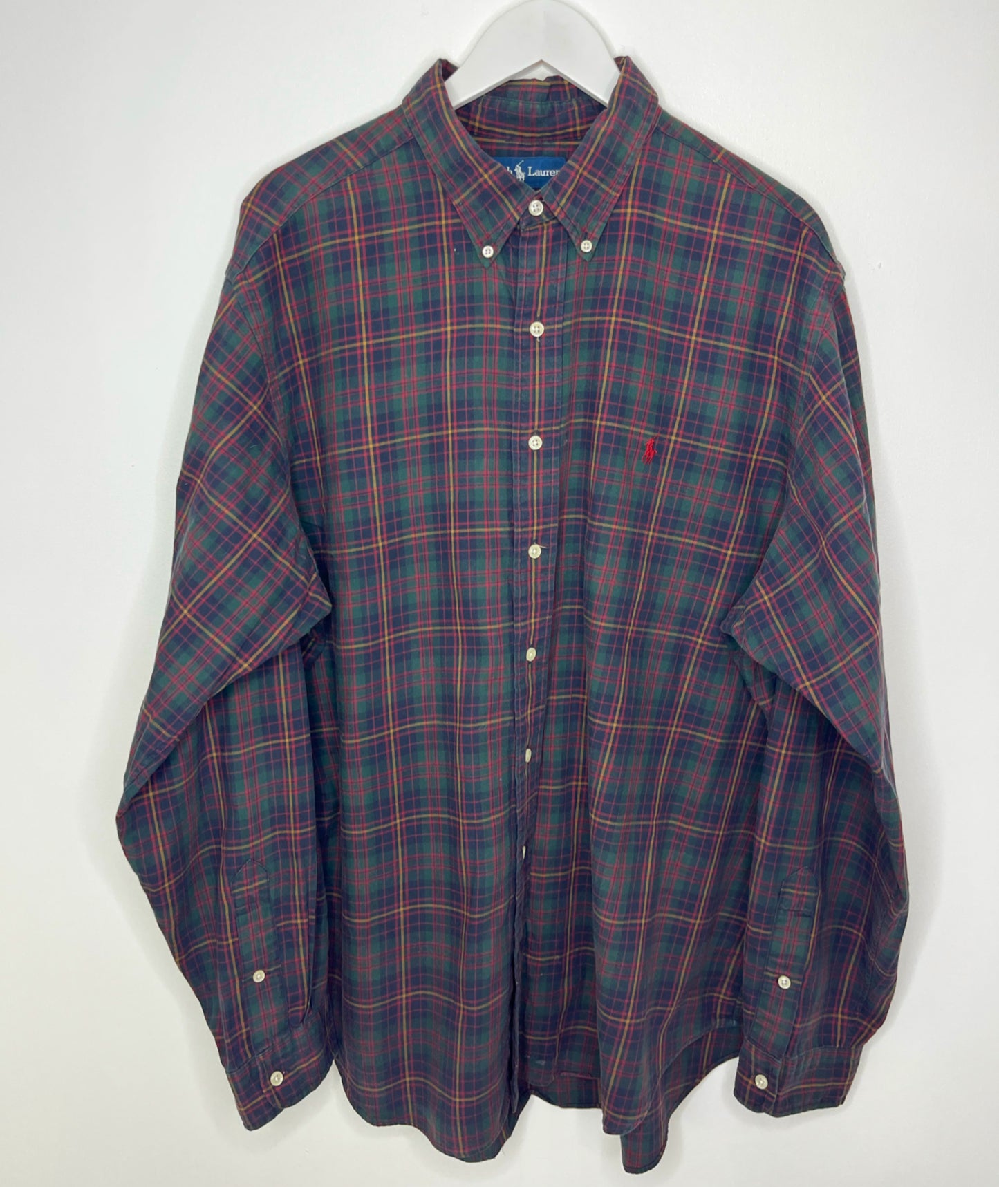 Oversized Checked Ralph Lauren Shirt