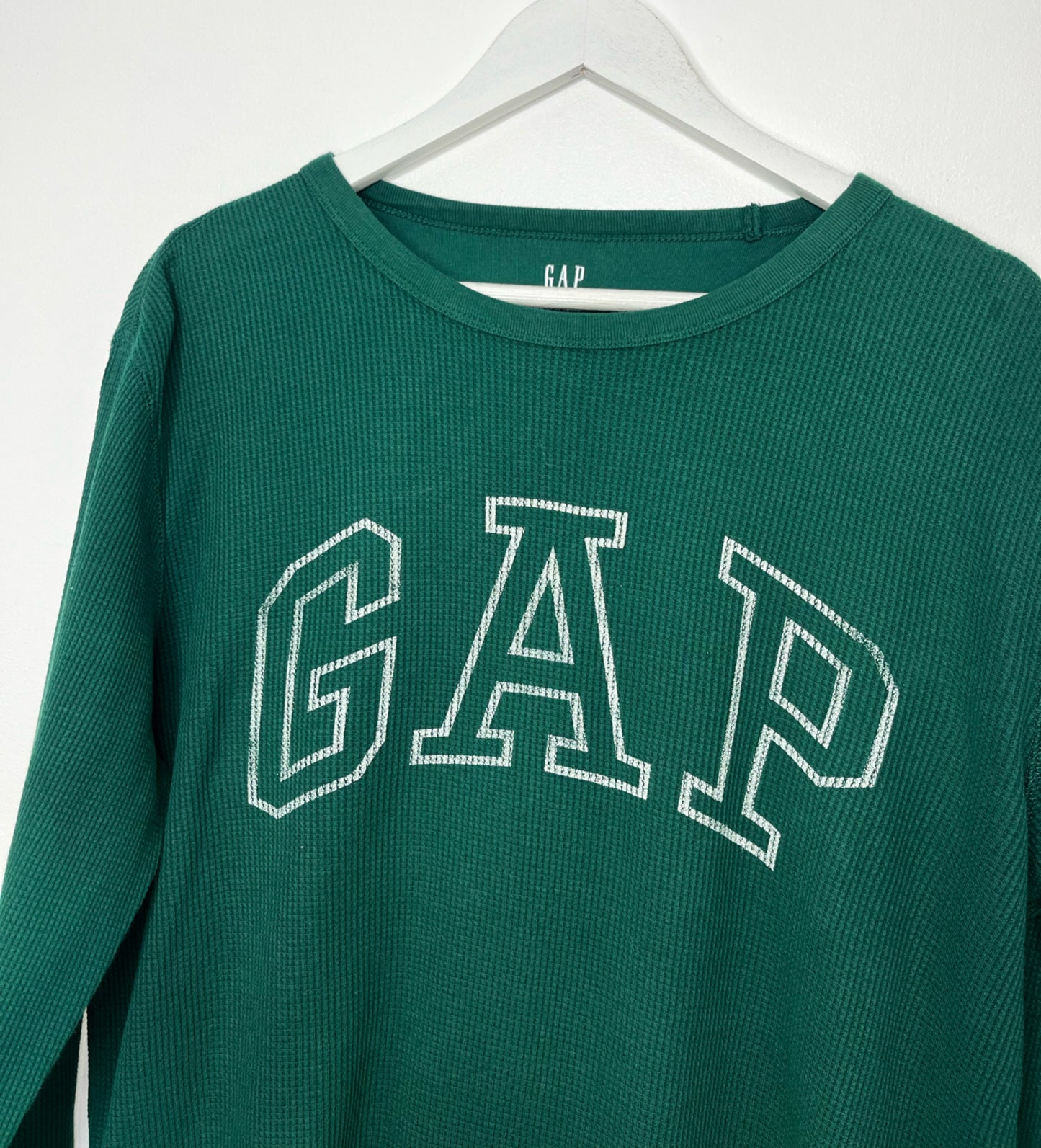 Ribbed GAP Long Sleeve Top