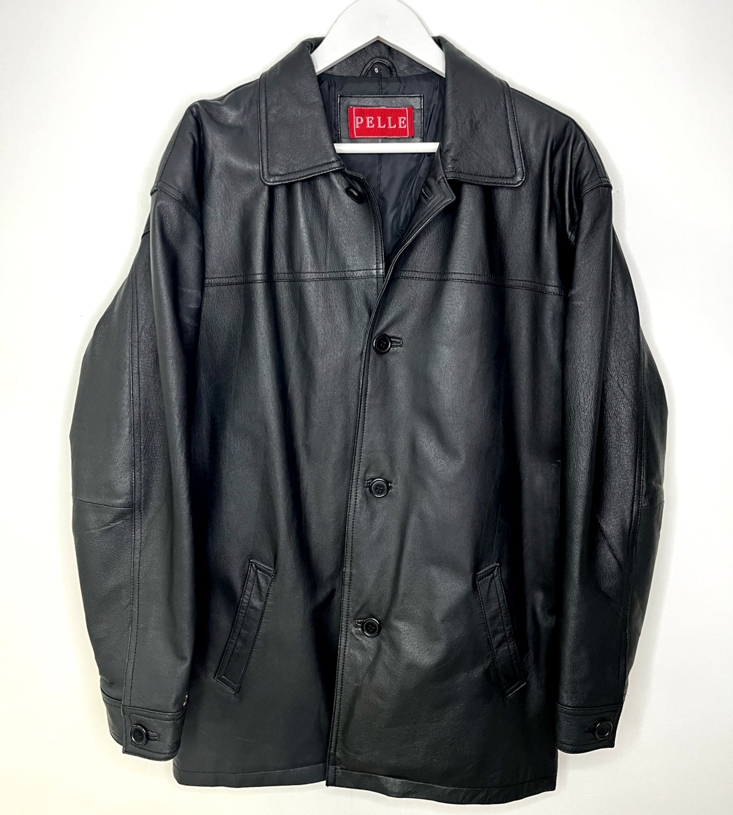 Black Leather Vintage Jacket