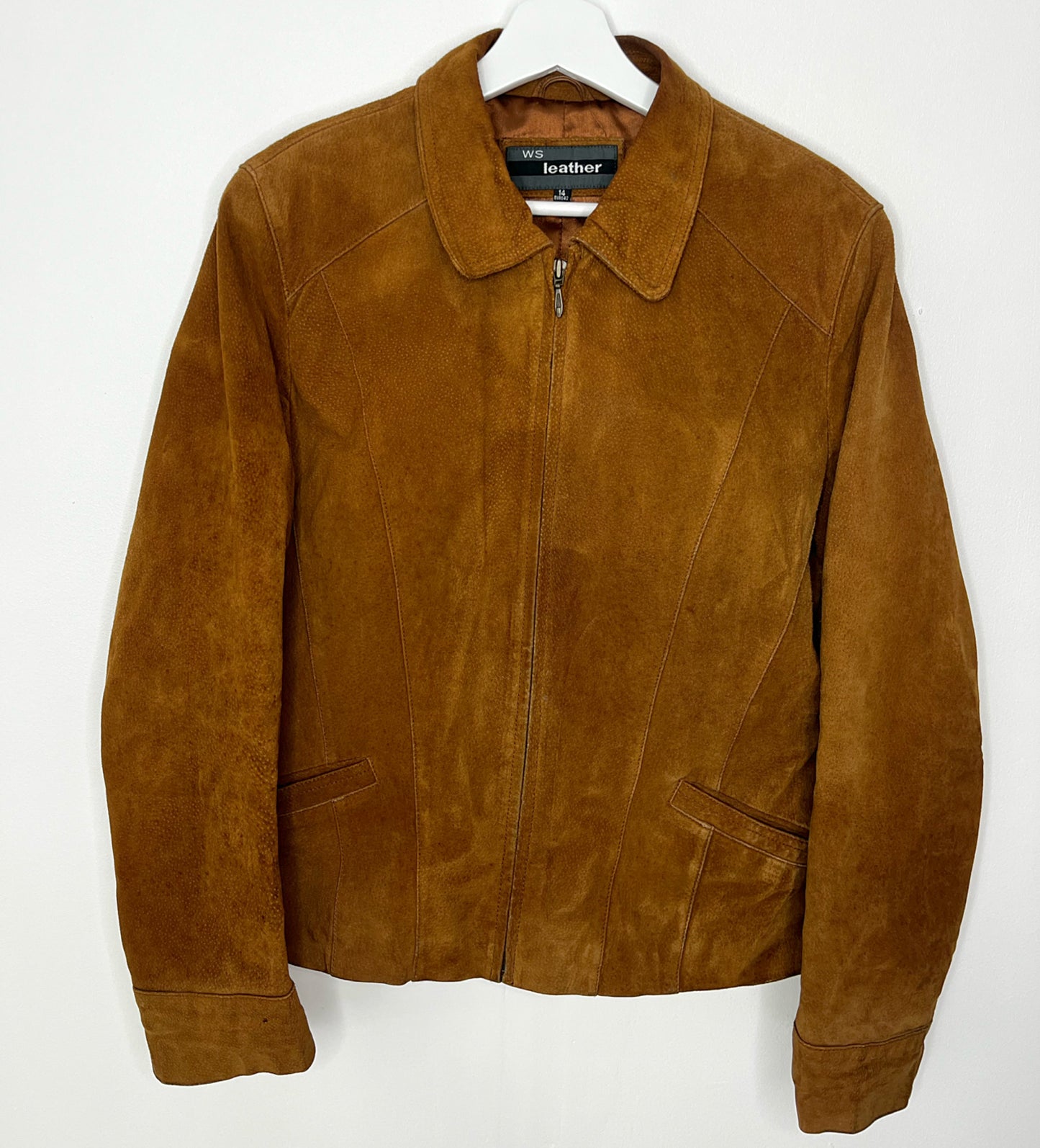 Brown Leather Vintage Jacket