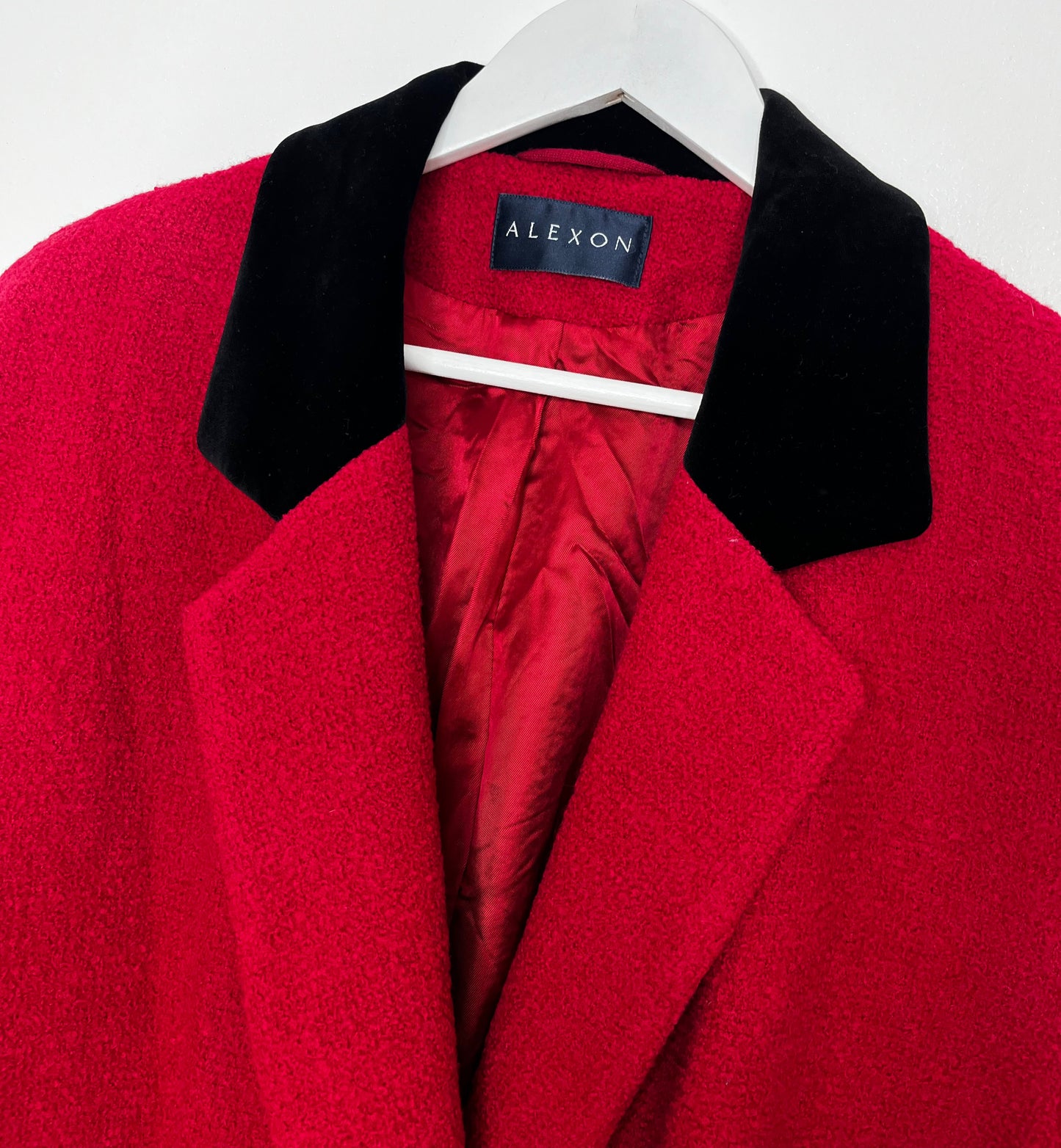 Red Black Smart Longer Coat