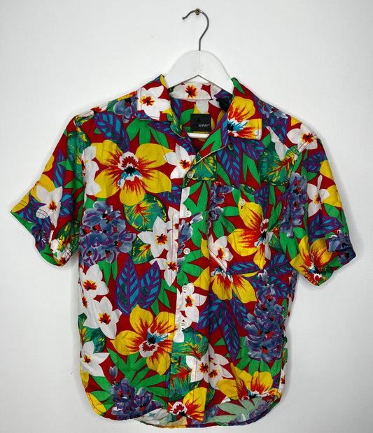 Tropical Colourful Branded Shirt