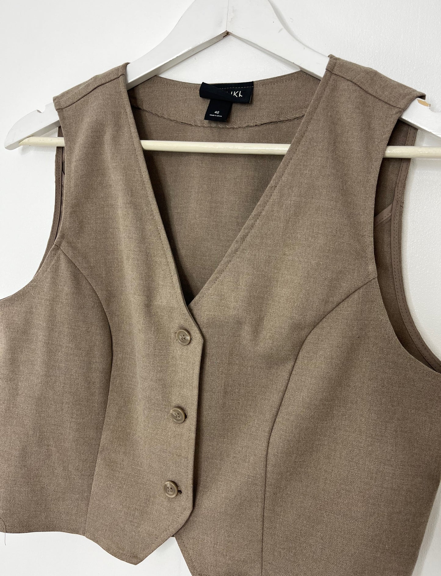 Beige Waistcoat