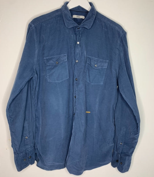 Powder Blue Light Cord Shirt