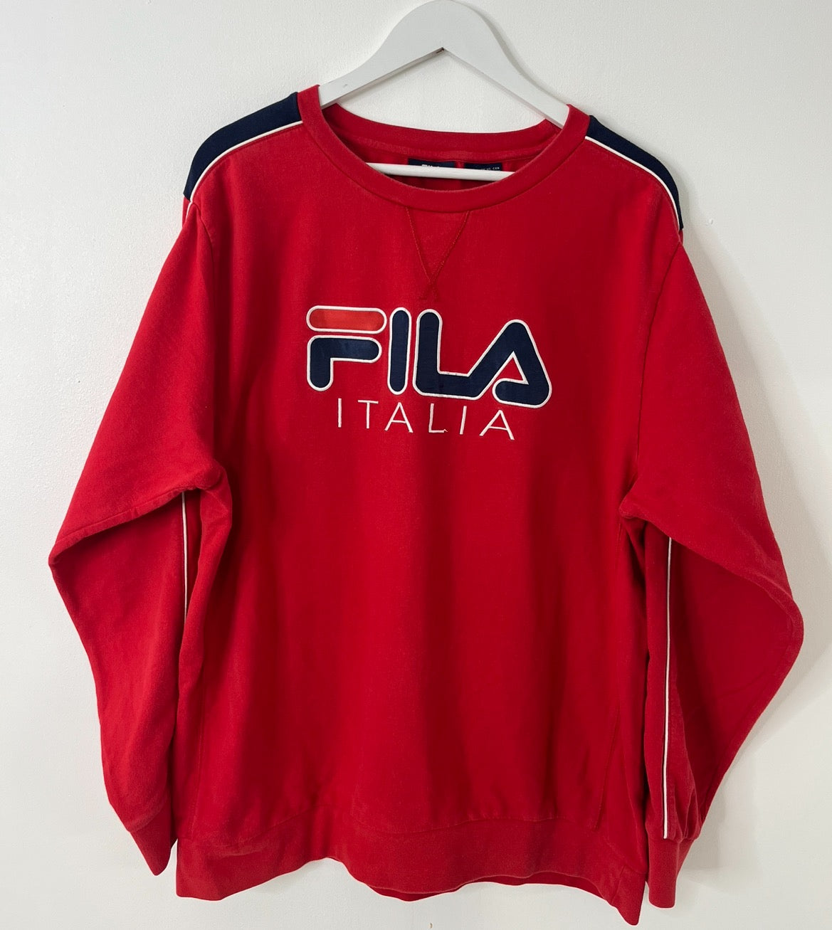 Red FILA Crew Neck