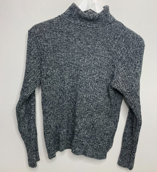 Grey Speckled Roll Neck