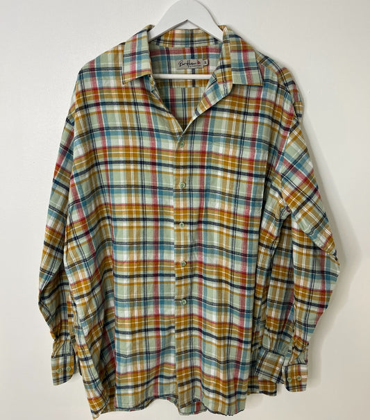 Colourful Oversized Checked Shirt