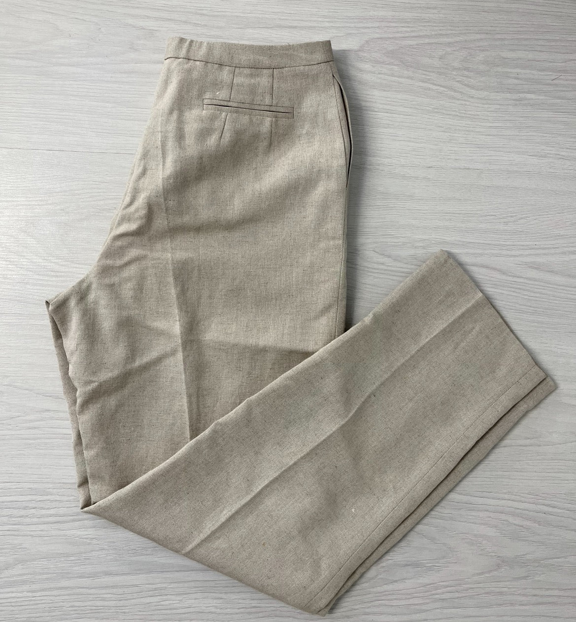 Highwaisted Cream Trousers